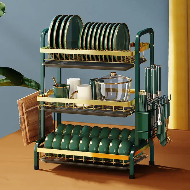 Égouttoir Vaisselle en Acier Antirouille