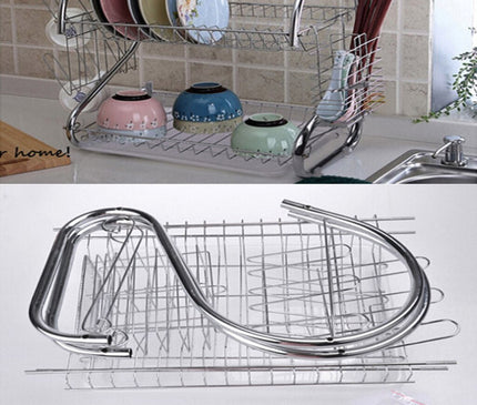 Égouttoir Vaisselle en Métal Robuste