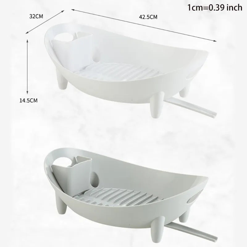 Égouttoir Vaisselle de Forme Circulaire