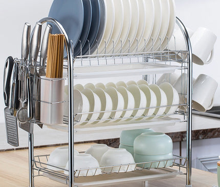Égouttoir Vaisselle de Grande Capacité