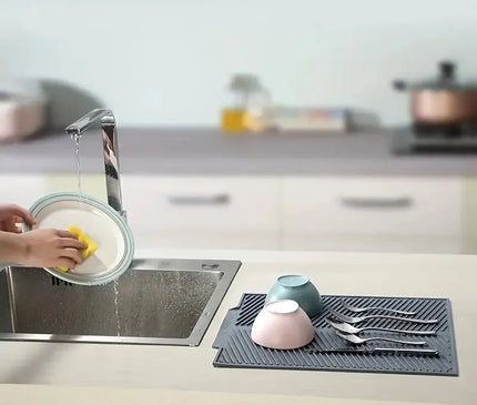 Égouttoir Vaisselle de Type Tapis Absorbant