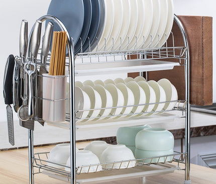 Égouttoir Vaisselle de Grande Capacité