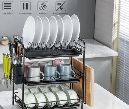 Égouttoir Vaisselle de Grande Capacité