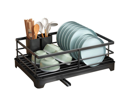 Égouttoir Vaisselle avec Bac de Récupération