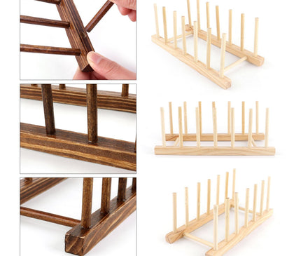 Égouttoir Vaisselle avec Finition Boisée