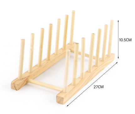 Égouttoir Vaisselle avec Finition Boisée