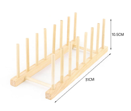 Égouttoir Vaisselle avec Finition Boisée