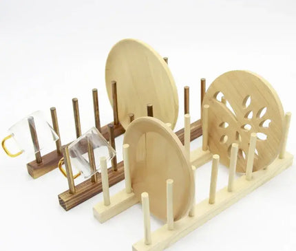 Égouttoir Vaisselle avec Finition Boisée