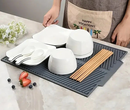 Égouttoir Vaisselle de Type Tapis Absorbant